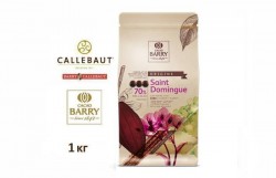 Горький шоколад Barry Callebaut Saint-Domingue 70% какао (1 кг)